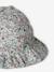 Floral Print Bucket Hat for Baby Girls sage green - vertbaudet enfant 