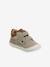 Pair of Soft Leather Boots for Babies, Designed for First Steps beige+blue+brown+chocolate+electric blue+green+ochre+sage green+set beige+set brown+set green - vertbaudet enfant 