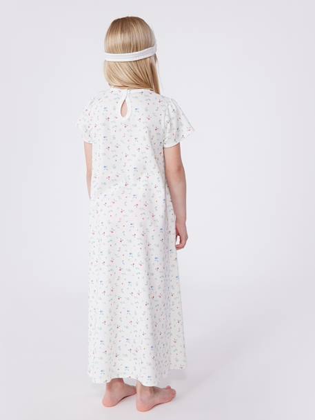 Nightie & Tiara for Children, PETIT BATEAU white - vertbaudet enfant 