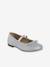 Glittery Ballet Pumps for Girls, Designed for Autonomy silver - vertbaudet enfant 