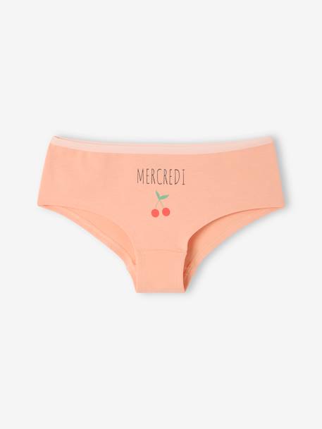 Pack of 7 Shorties for Girls rose - vertbaudet enfant 