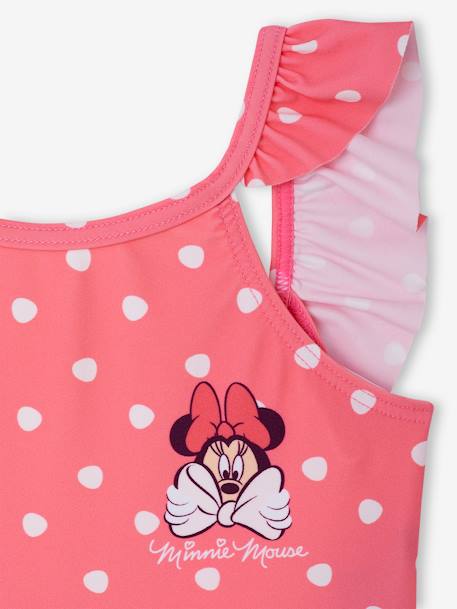 Minnie Mouse Swimsuit with Dotted Print, Disney® rose - vertbaudet enfant 