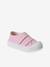 Hook-&-Loop Canvas Trainers for Babies - Made in France fuchsia+rose - vertbaudet enfant 