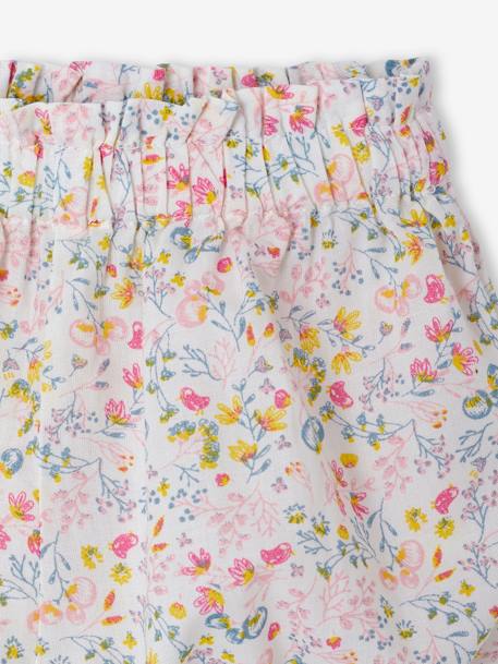 Floral sleepsuit and T-shirt set rose - vertbaudet enfant 