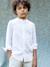 Linen and cotton shirt - CYRILLUS Celebrations and Weddings collection ecru - vertbaudet enfant 