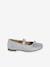 Glittery Ballet Pumps for Girls, Designed for Autonomy silver - vertbaudet enfant 