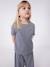 Pyjama enfant manches courtes jambes amples rayé marine - vertbaudet enfant 