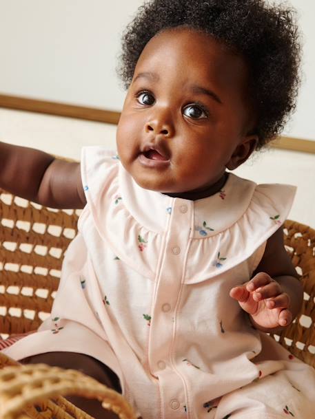 Robe bébé + bloomer imprimés fruits blush - vertbaudet enfant 