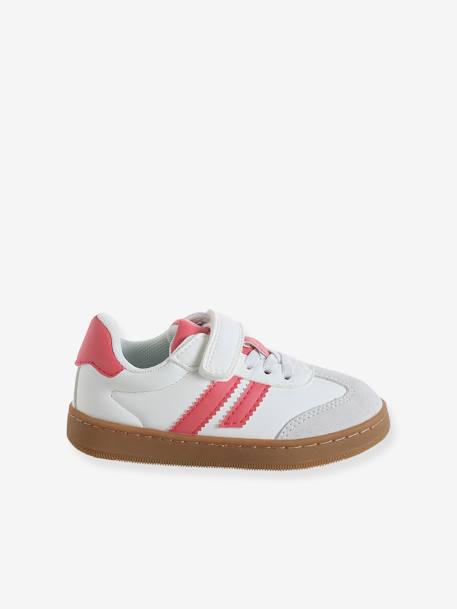 Lace-up & Hook-&-Loop Trainers for Children, Designed for Autonomy raspberry pink - vertbaudet enfant 