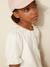 Girl's t-shirt with English embroidery collar CYRILLUS in organic cotton ecru - vertbaudet enfant 