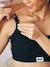 Organic Cotton* Bra for Maternity & Nursing, Homewear black - vertbaudet enfant 