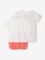 Pack of 2 baby pyjamas shorts fluorescent coral - vertbaudet enfant 