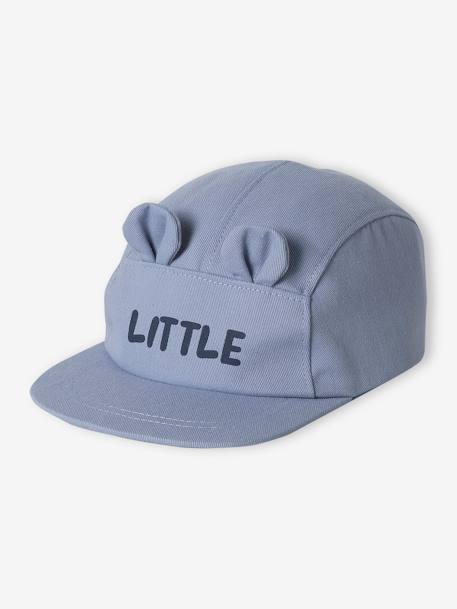Kitten Cap for Babies chambray blue - vertbaudet enfant 