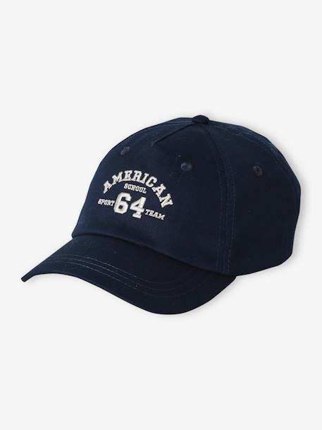 Casquette « American school » garçon marine - vertbaudet enfant 