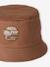Reversible 'Palm Tree' Bucket Hat for Boys khaki - vertbaudet enfant 