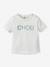 Tee-shirt bébé lettres en tissu Liberty - Coton biologique vert imprimé - vertbaudet enfant 