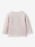 Baby fleece cardigan - CYRILLUS organic cotton pale pink - vertbaudet enfant 
