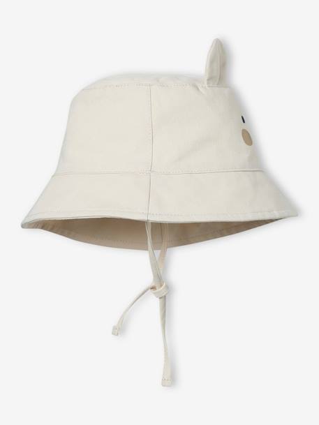 'Bear' Bucket Hat for Babies vanilla - vertbaudet enfant 