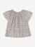 Printed floral baby blouse ecru - vertbaudet enfant 