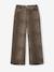 Pantalon fille large léopard beige - vertbaudet enfant 