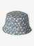 Reversible 'Palm Tree' Bucket Hat for Boys khaki - vertbaudet enfant 