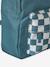 Chequered Backpack for Boys aqua green - vertbaudet enfant 