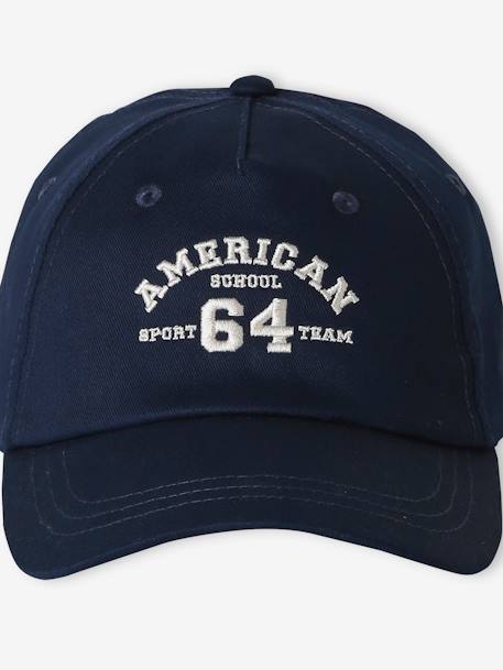 Casquette « American school » garçon marine - vertbaudet enfant 