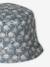 Reversible 'Palm Tree' Bucket Hat for Boys khaki - vertbaudet enfant 