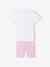 Pack of 2 Pyjamas for Girls, Cycling turquoise - vertbaudet enfant 