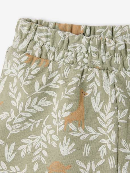 Pack of 2 lightweight fleece shorts for newborns clay beige - vertbaudet enfant 