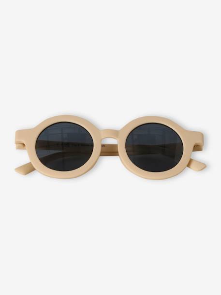 Round Sunglasses for Children beige - vertbaudet enfant 