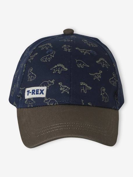 Dinosaur Cap for Boys navy blue - vertbaudet enfant 