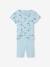 Pack of 2 Pyjamas for Girls, Cycling turquoise - vertbaudet enfant 