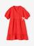 Frilly dress for girls red - vertbaudet enfant 