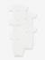 Pack of 5 Short-Sleeved Bodysuits for Babies, PETIT BATEAU white - vertbaudet enfant 