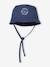 Bucket Hat with Detachable Neck Warmer, for Babies indigo - vertbaudet enfant 