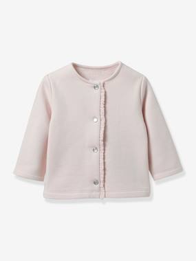 Bébé-Pull, gilet, sweat-Cardigan en molleton bébé - Coton biologique