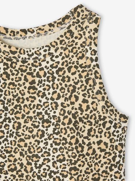 Pack of 2 Strappy Tops for Girls, JONEN beige - vertbaudet enfant 