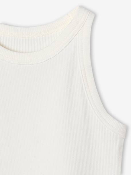 Pack of 2 Strappy Tops for Girls, JONEN beige - vertbaudet enfant 