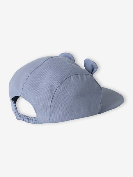 Kitten Cap for Babies chambray blue - vertbaudet enfant 
