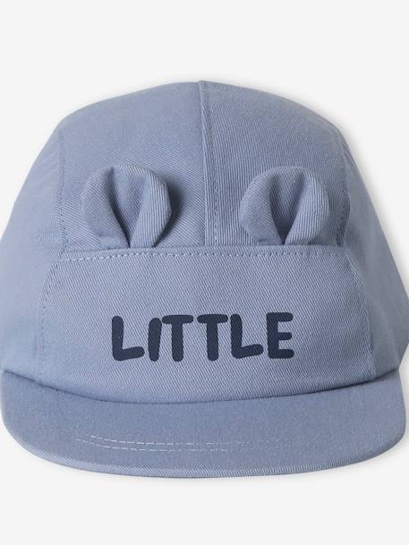 Kitten Cap for Babies chambray blue - vertbaudet enfant 