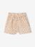 Leopard Print Shorts in Cotton Gauze for Babies vanilla - vertbaudet enfant 