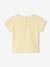 Printed T-Shirt in Organic Cotton for Babies pastel yellow - vertbaudet enfant 