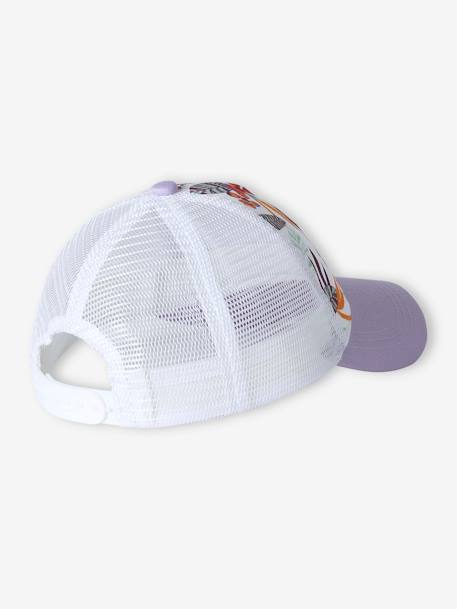 Casquette fille avec dos en mesh lilas - vertbaudet enfant 
