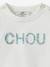 Tee-shirt bébé lettres en tissu Liberty - Coton biologique vert imprimé - vertbaudet enfant 