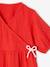 Frilly dress for girls red - vertbaudet enfant 