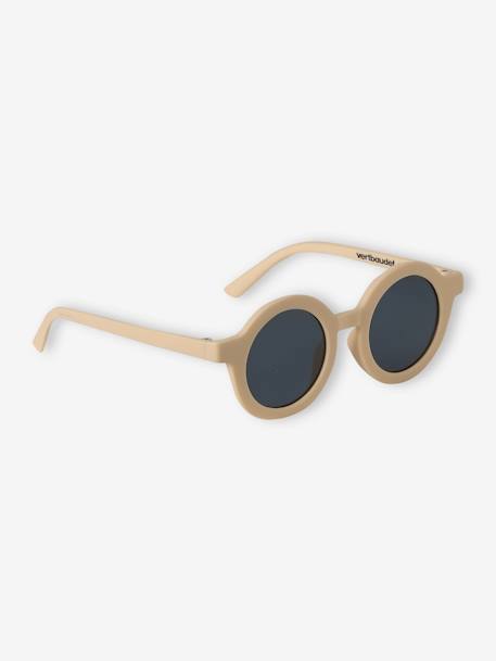Round Sunglasses for Children beige - vertbaudet enfant 