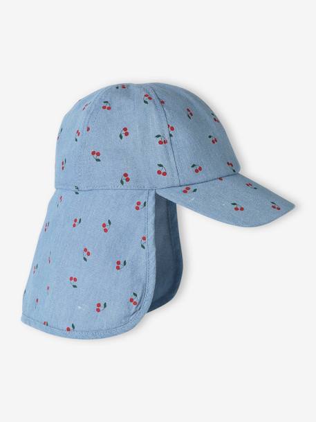 Sahara Hat with Neck Protector for Babies double stone - vertbaudet enfant 