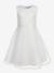 Robe de fête pour fille Happy Girls avec perles et fleurs écru - vertbaudet enfant 