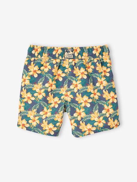 Maillot de bain imprimé garçon marine - vertbaudet enfant 